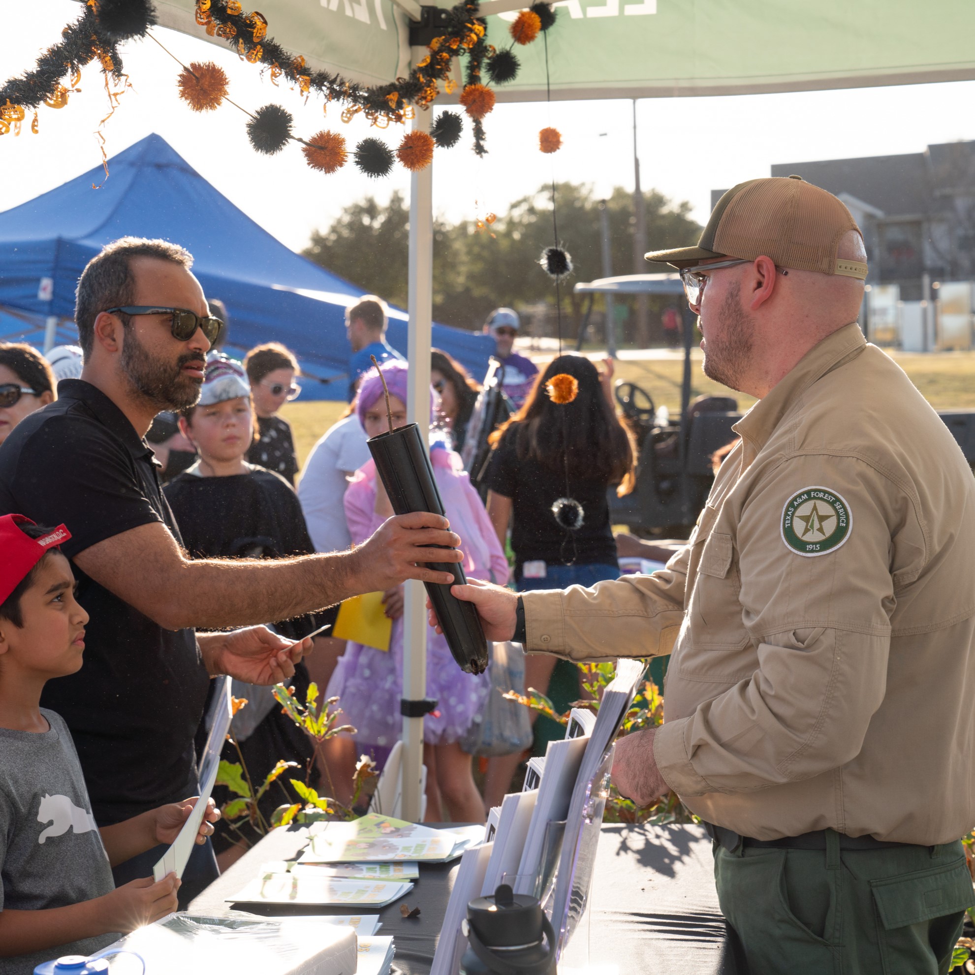 Texas A&amp;M Forest Service foresters and staff celebrated Texas Arbor Day today with school presentations, tree plantings and tree giveaways across the state.